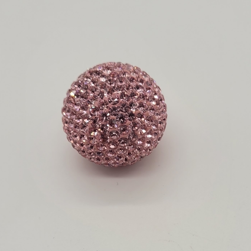 Ball-Shaped Pendant with Swarovski Crystal Elements - Picture 2 of 5